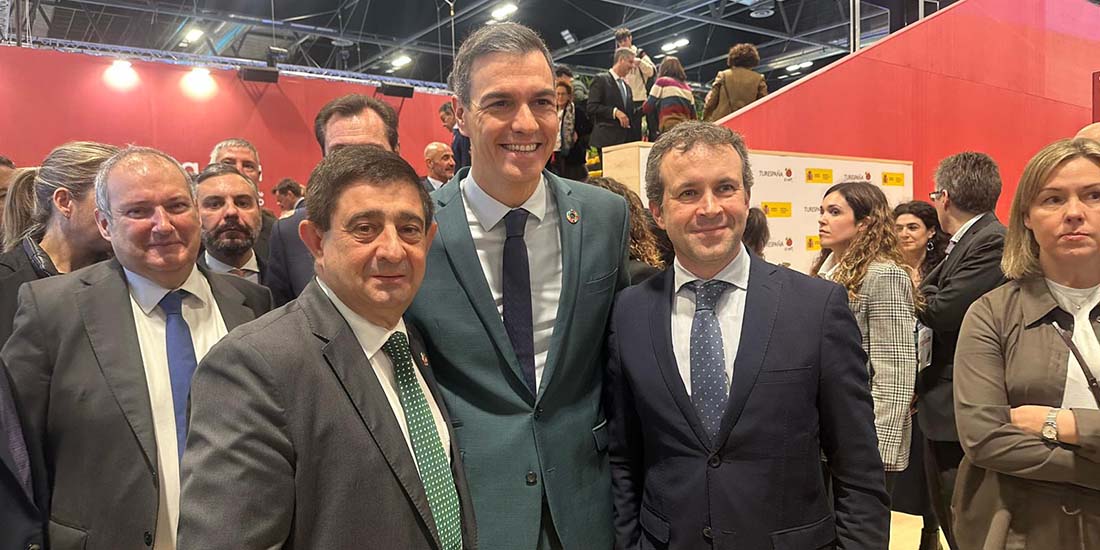 ESPECIAL FITUR | Pedro Sánchez conoce la apuesta turística de Jaén basada en el aceite, la cultura y la naturaleza